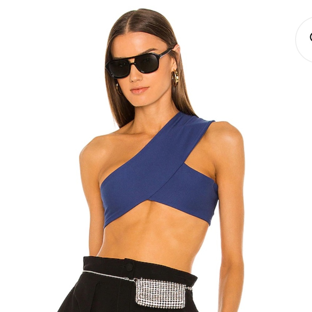 Miaou Elvis top in blue